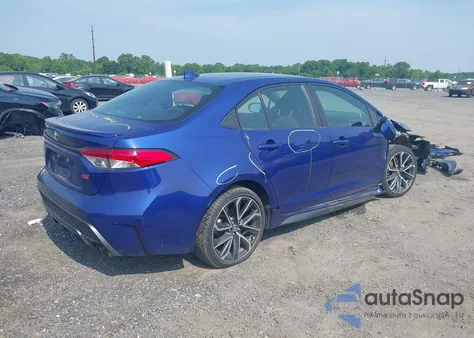 2020 Toyota Corolla Se from USA, damaged, VIN 5YFS4RCE6LP011930